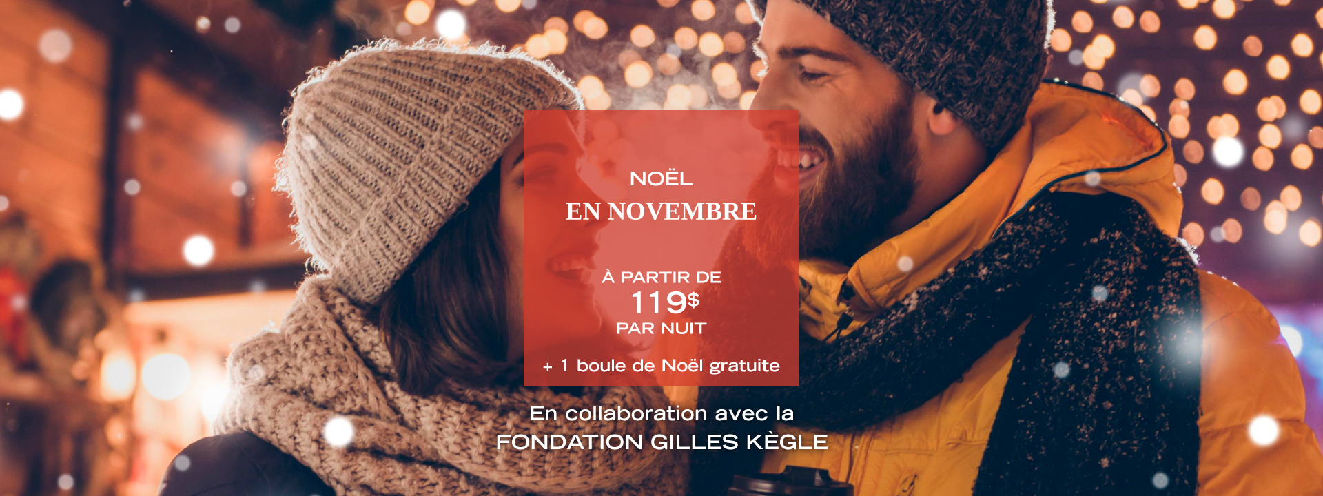 Un Noël de partage grâce à l’Hôtel Le Concorde Québec